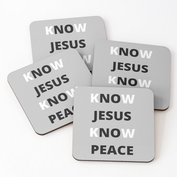 Item preview, Know Jesus Know Peace designed and sold by Saltarc.