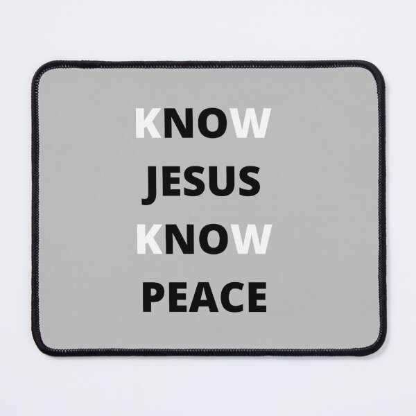 Artikelvorschau, Kennst du Jesus, kennst du Frieden entworfen und verkauft von Saltarc.