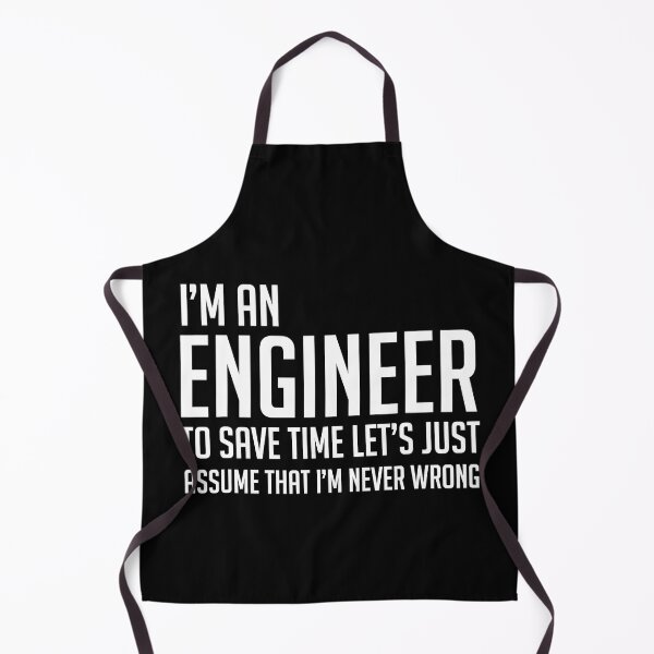 Item preview, Im An Engineer Im Never Wrong Funny Engineer designed and sold by Sara-Quinn.
