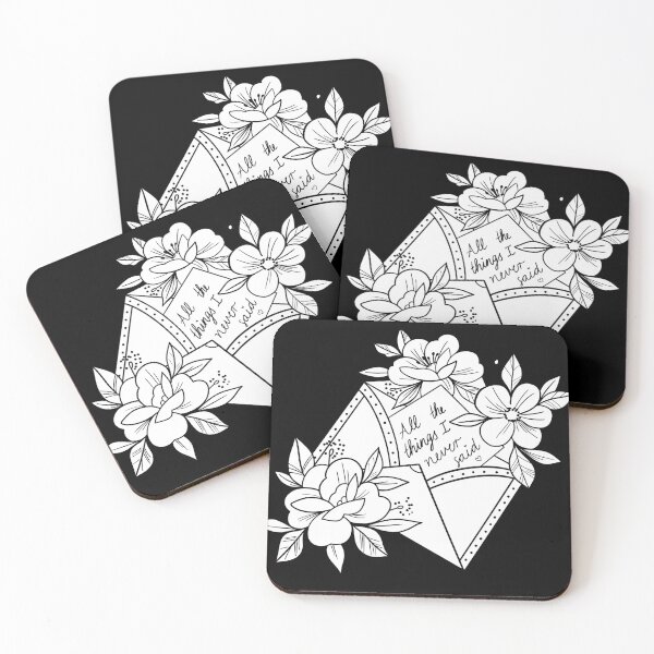Item preview, All the things I never said in black & white designed and sold by Thingamabobbidi.