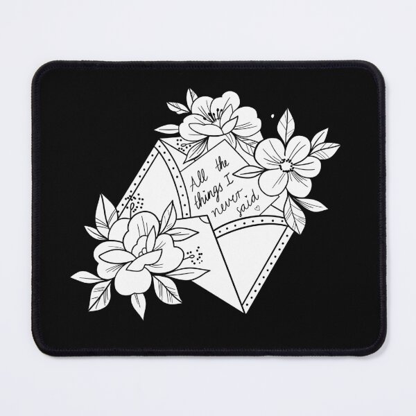 Item preview, All the things I never said in black & white designed and sold by Thingamabobbidi.