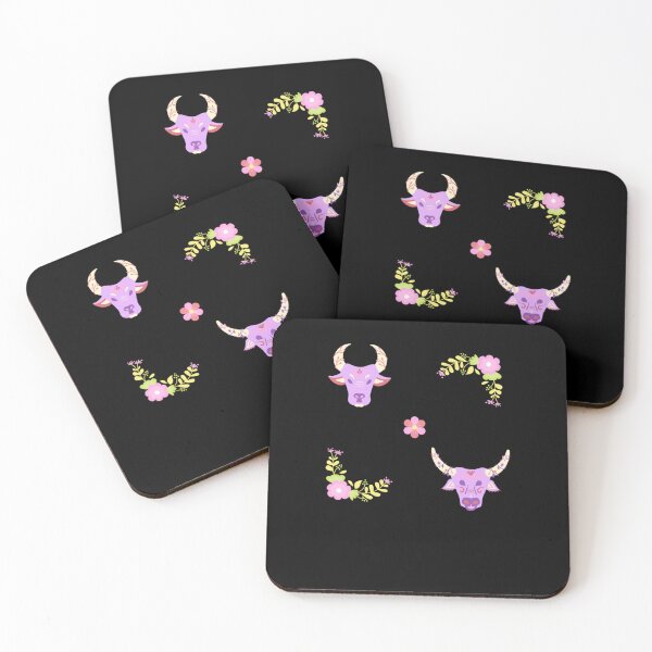 Item preview, Floral Bovine Classic designed and sold by TerriMichelle3.