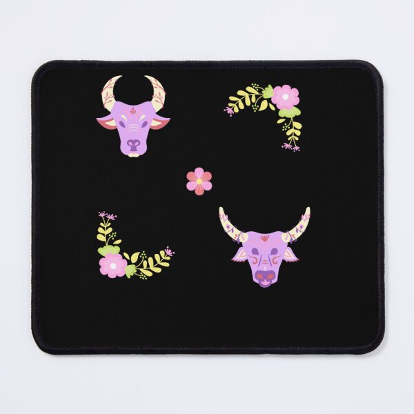Item preview, Floral Bovine Classic designed and sold by TerriMichelle3.