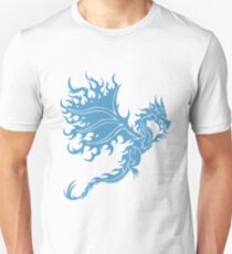 Fire Dragon 3.2 Blue Unisex T-Shirt