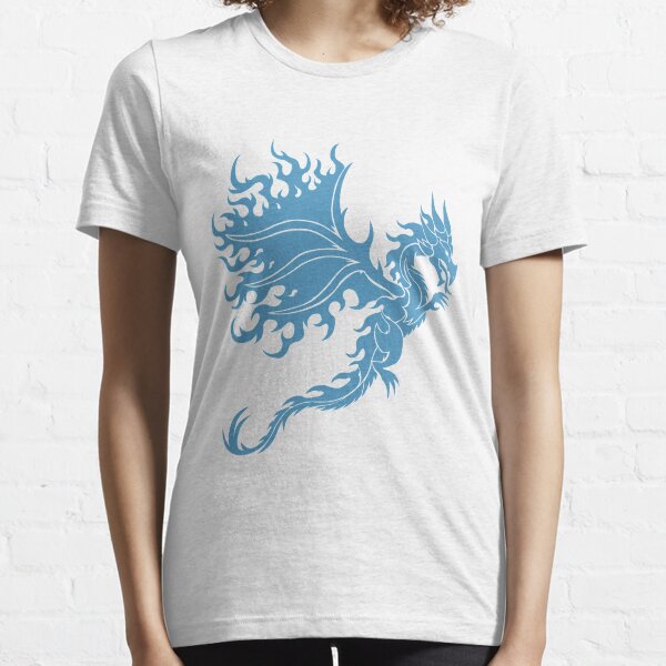 Fire Dragon 3.2 Blue Essential T-Shirt
