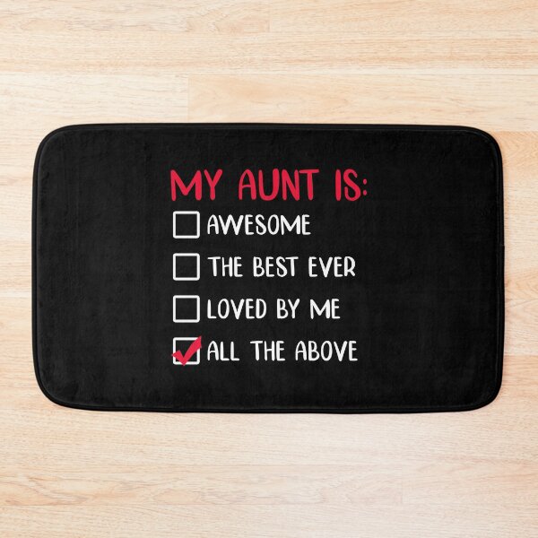 Item preview, My Aunt is Awesome The Best Ever Loved By Me All The Above - Newborn Outfit Cute Baby Clothes designed and sold by T-shirt For You.