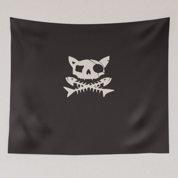 Item preview, Cat Pirate Jolly Roger Classic T-Shirt designed and sold by GerdCardinale.