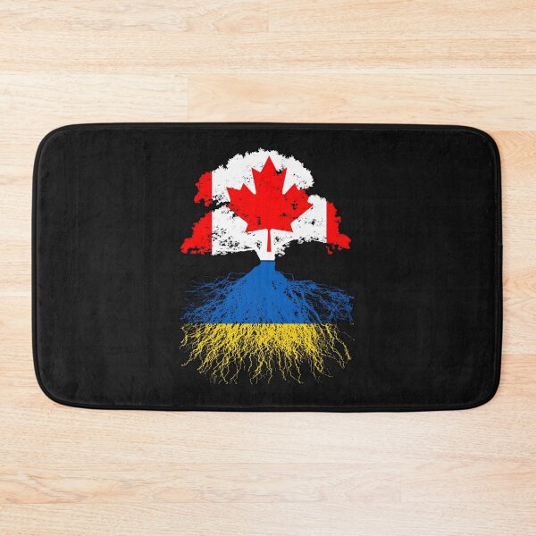Item preview, Ukraine Ukrainien Canadien Canada Drapeau Racines Arbre designed and sold by CarolSchmitt.