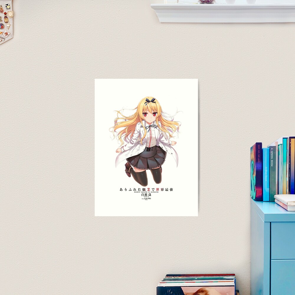 Arifureta Shokugyou De Sekai Saikyou Yue Art Board Print for Sale by  dualipatan606