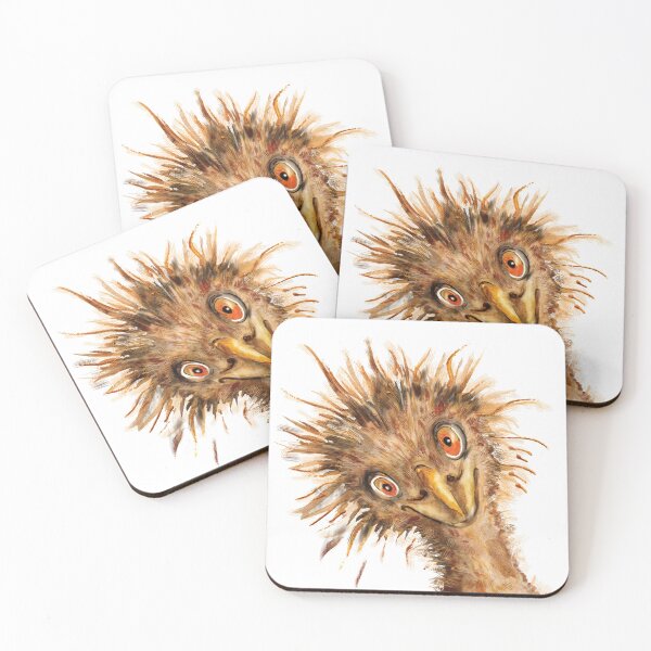 Item preview, Funny Curious Ostrich designed and sold by AnastasiaDesign.