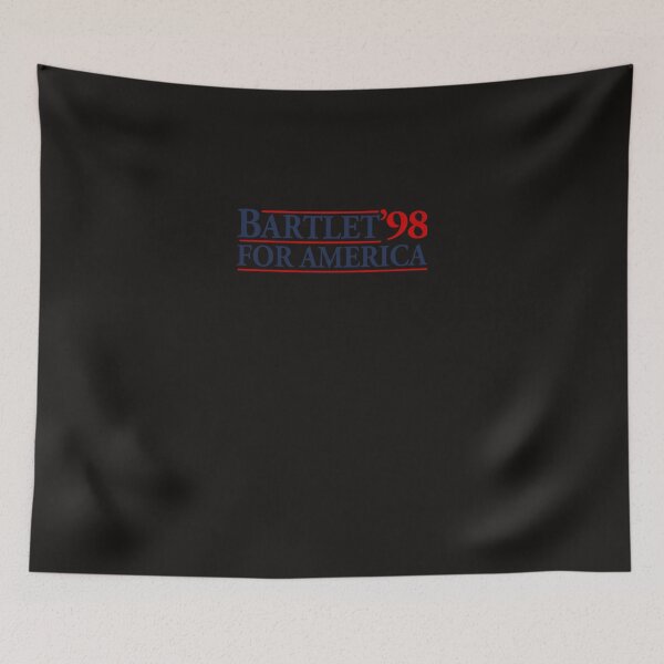 Aperçu de l'œuvre Bartlet pour l'Amérique Slogan T-shirt essentiel créée et vendue par BenjaminDrac.