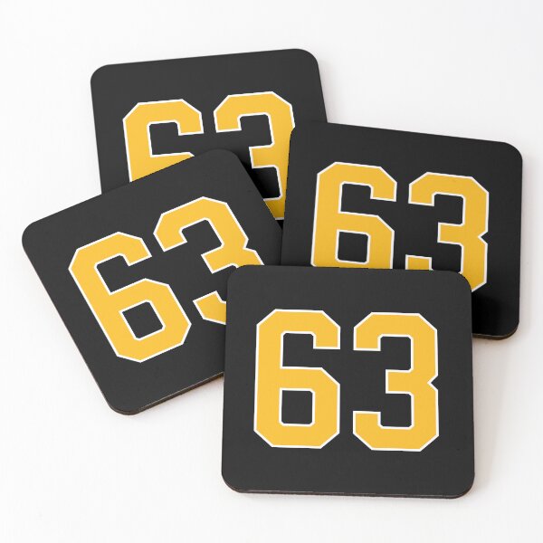 Item preview, Yellow Number 63 lucky sports jersey sixty three designed and sold by HeavyStyle.