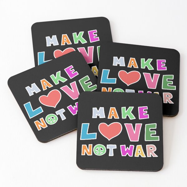Item preview, Peace Needed. Make Love Not War. Make Art Not War. designed and sold by sundae-artisan.