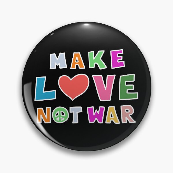 Item preview, Peace Needed. Make Love Not War. Make Art Not War. designed and sold by sundae-artisan.