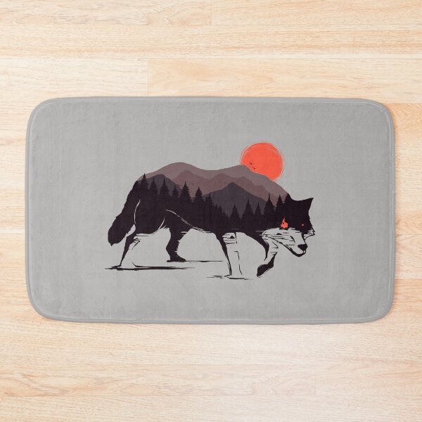 Item preview, Stay Wild - wolf - designed and sold by sebasebi.