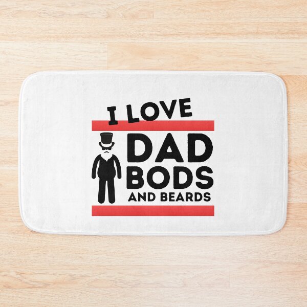 Item preview, i love Dad Bod and a Beard designed and sold by PlanBesser.