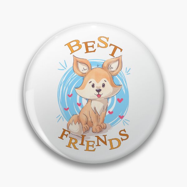 Item preview, Best Friends Cute Fox Cartoon designed and sold by aventi24.