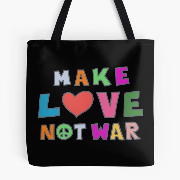 Item preview, Peace Needed. Make Love Not War. Make Art Not War. designed and sold by sundae-artisan.