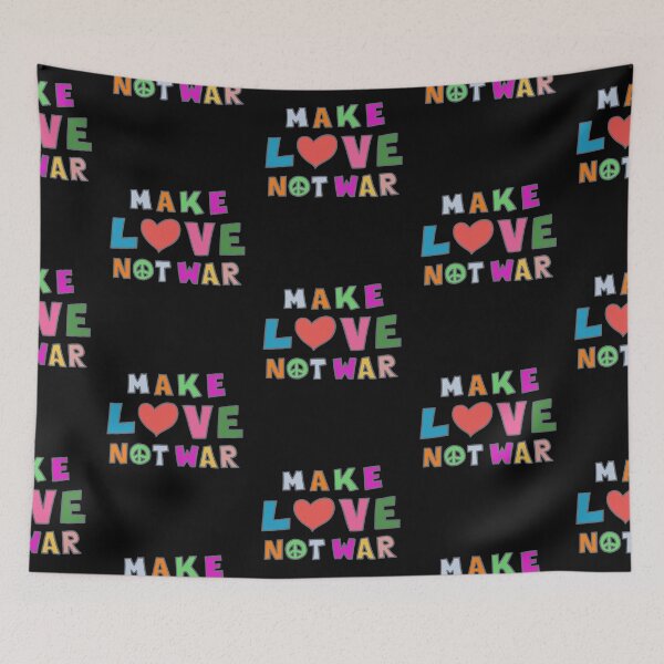 Item preview, Peace Needed. Make Love Not War. Make Art Not War. designed and sold by sundae-artisan.