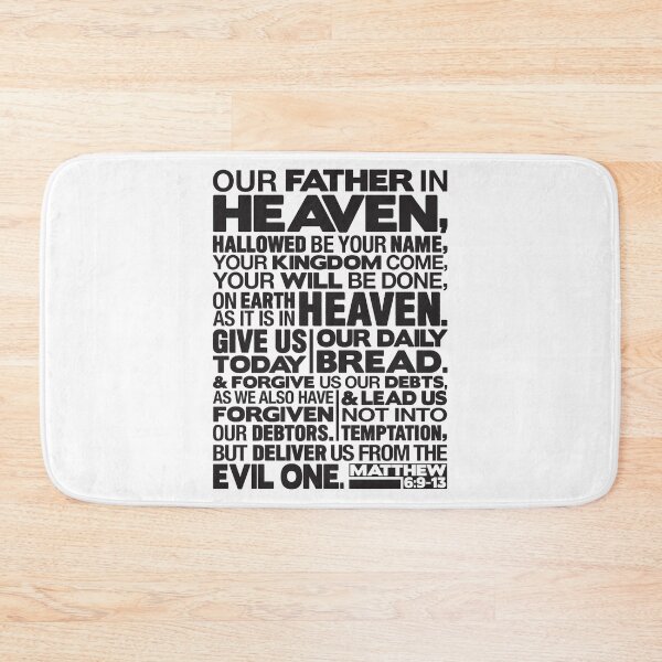 Item preview, Matthew 6:9-13 Our Father in Heaven designed and sold by plushism.