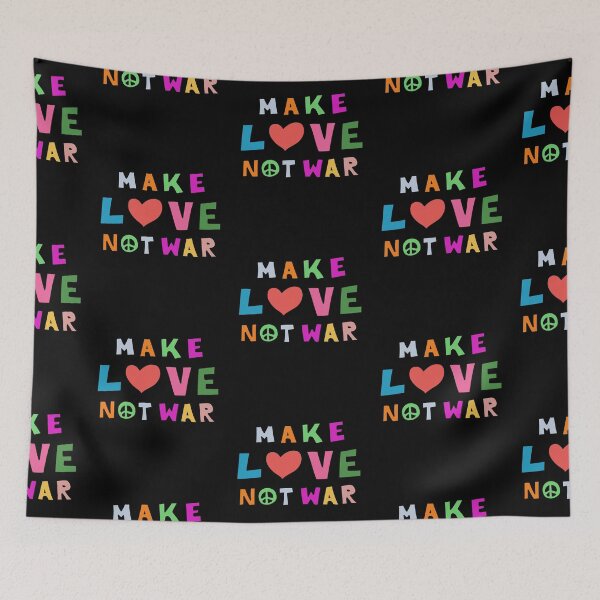 Item preview, Peace Needed. Make Love Not War. Make Art Not War. designed and sold by sundae-artisan.