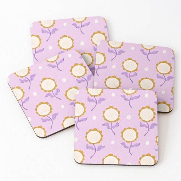 Item preview, Cute Retro Ditsy Sunflower pattern designed and sold by wecouldall-be.