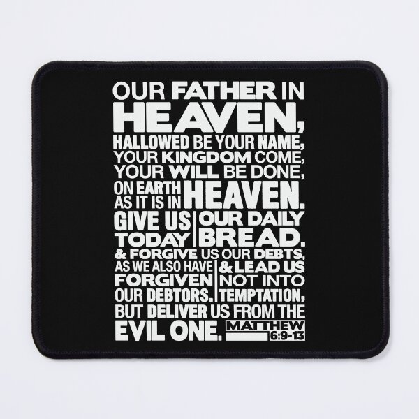 Item preview, Matthew 6:9-13 Our Father in Heaven designed and sold by plushism.