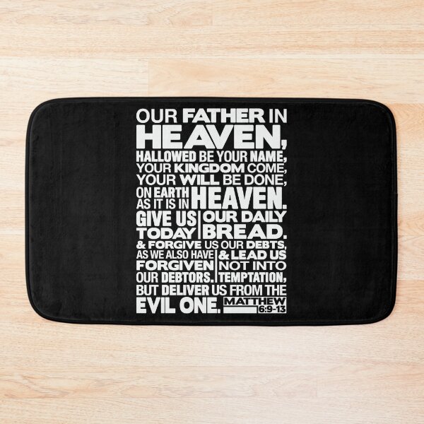 Item preview, Matthew 6:9-13 Our Father in Heaven designed and sold by plushism.