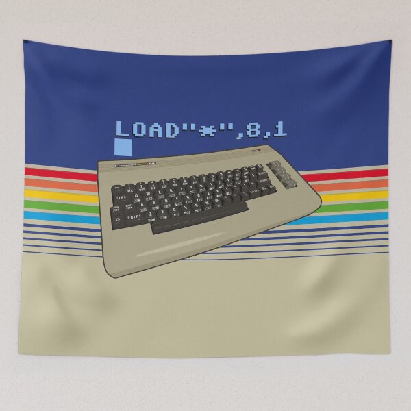 Item preview, LOAD 8,1 - Classic command for Retro Commodore 64 Home Computer  - c64 Inspired designed and sold by RetroTeeStudio.
