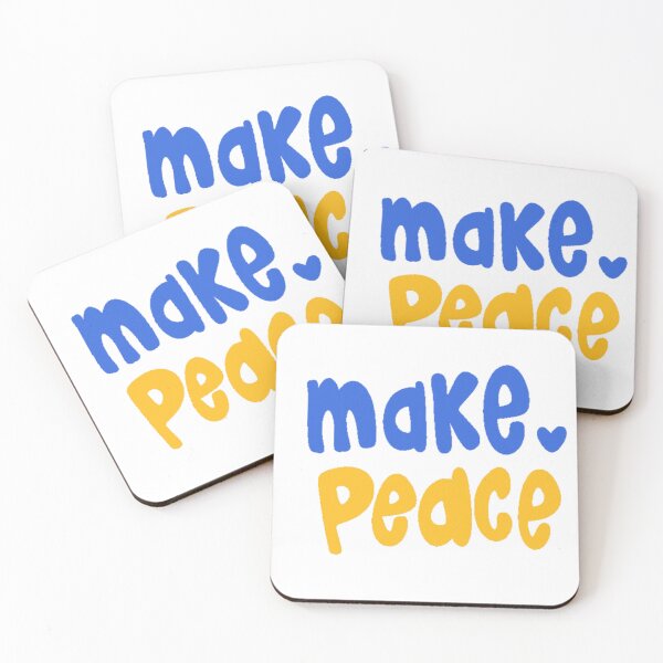 Aperçu de l'œuvre Make peace t shirt Ukraine Russie créée et vendue par DeanBoffShop.