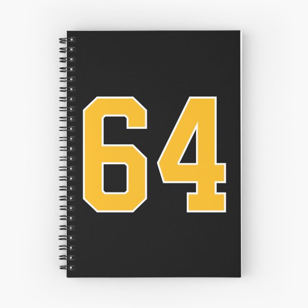 Item preview, Yellow Number 64 lucky sports jersey sixty four designed and sold by HeavyStyle.