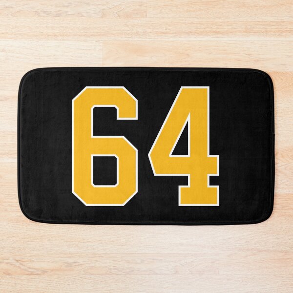 Item preview, Yellow Number 64 lucky sports jersey sixty four designed and sold by HeavyStyle.
