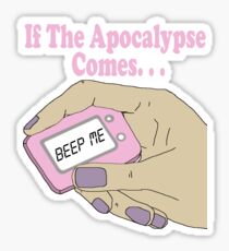 Buffy The Vampire Slayer Beep Me Sticker