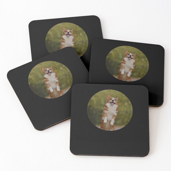Item preview, Dancing Corgi Kawaii Cute Funny Essential T-Shirt designed and sold by WilkDesign.
