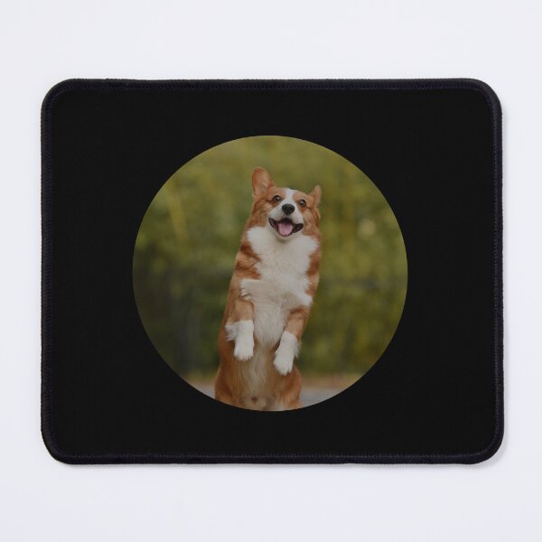 Item preview, Dancing Corgi Kawaii Cute Funny Essential T-Shirt designed and sold by WilkDesign.