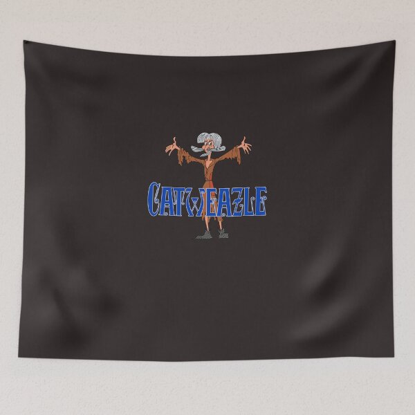 Item preview, Catweazle Cartoon and Logo Classic T-Shirt designed and sold by GerdCardinale.