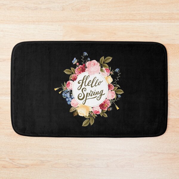 Item preview, hello spring beautiful flowers for spring season lovers designed and sold by beunique5.