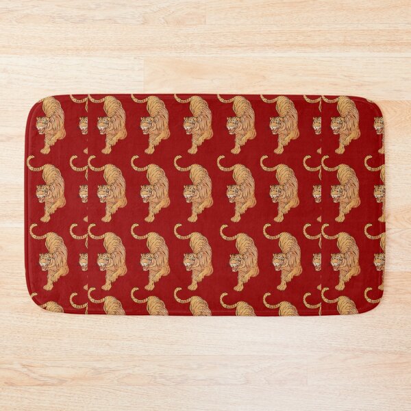 Item preview, The Red tiger pattern-cool designed and sold by Weather gifts .