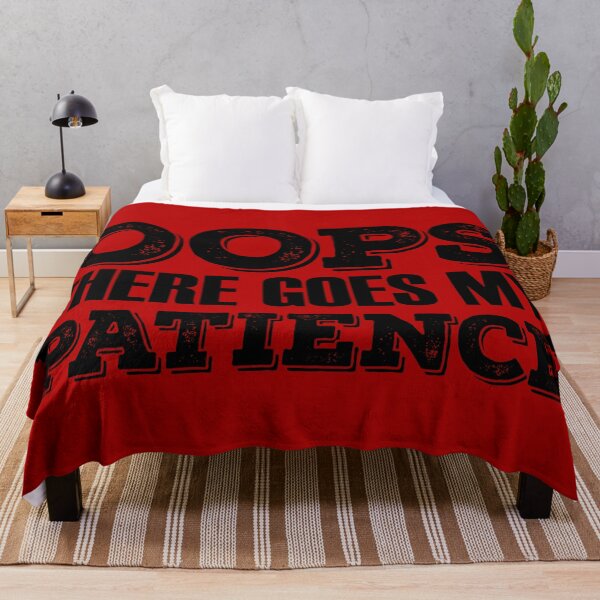 Aperçu de l'œuvre Oups, ma patience s'en va, à bout de patience créée et vendue par Koala Designs.