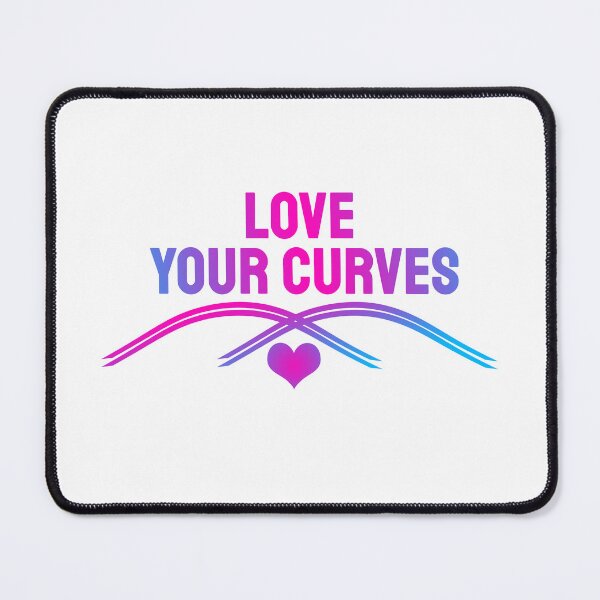 Item preview, Love your curves Plus size bodies colorful lovely design designed and sold by AnsykD.