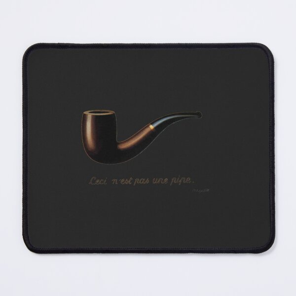 Item preview, ceci n&x27;est pas une pipe Essential T-Shirt designed and sold by StefanMersch.