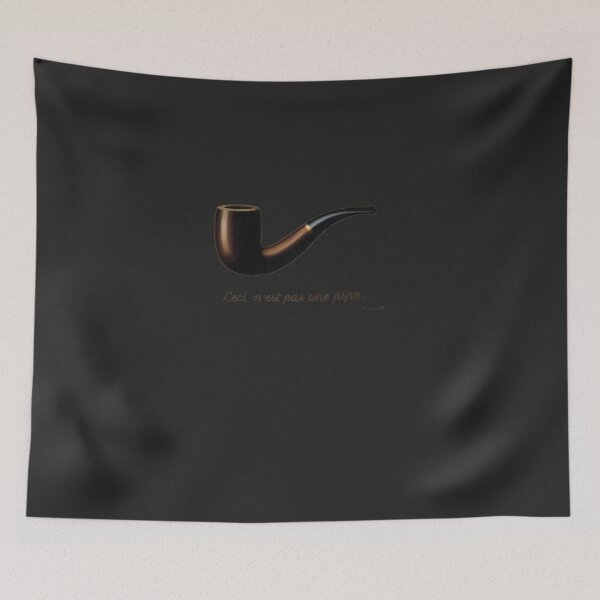 Item preview, ceci n&x27;est pas une pipe Essential T-Shirt designed and sold by StefanMersch.