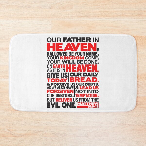 Item preview, Matthew 6:9-13 Our Father in Heaven designed and sold by plushism.