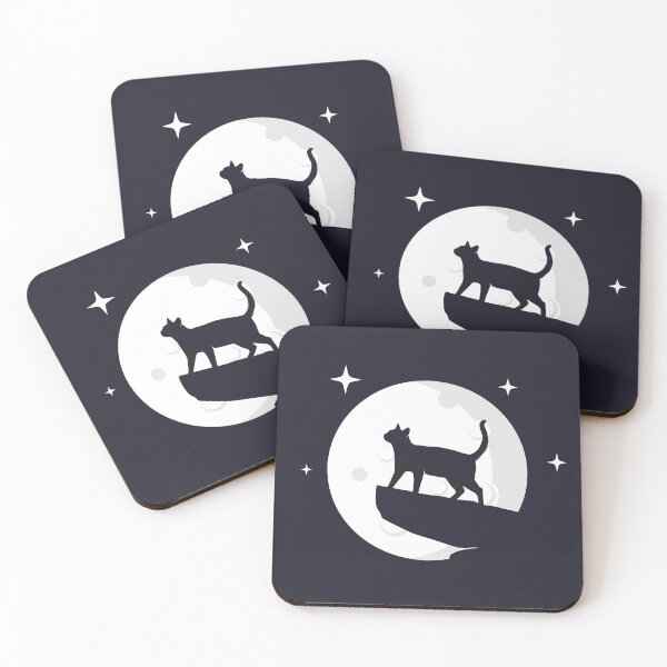 Item preview, Cat in the moon designed and sold by I'm  Redz.
