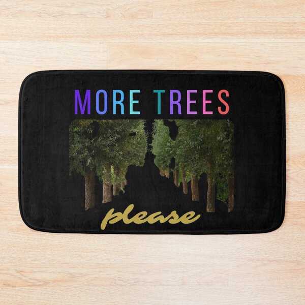 Item preview, More Trees Please Basic T-Shirt designed and sold by WilkDesign.