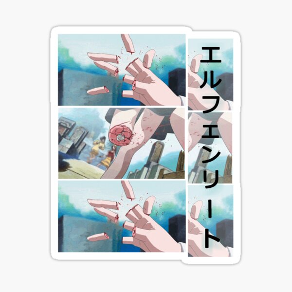 Elfen L Sticker