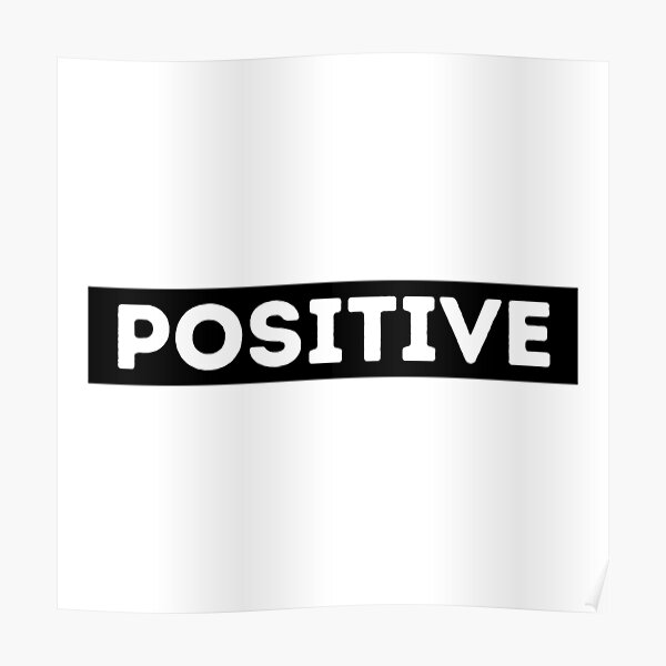 positive-caption-positive-word-in-one-word-caption-poster-for-sale