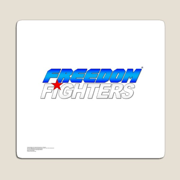 Original Freedom Fighters logo Magnet