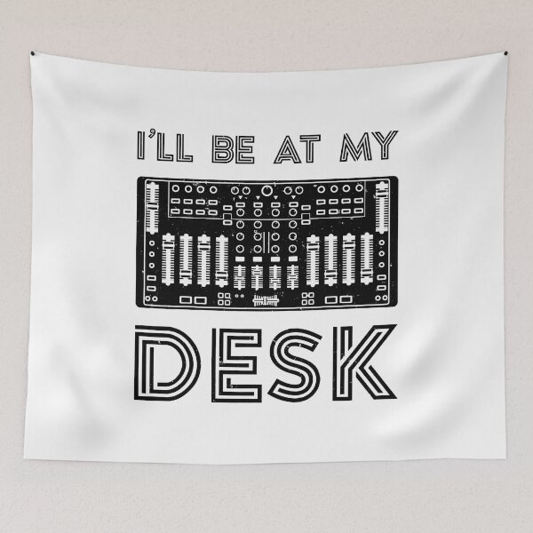 Item preview, I'll Be At My Desk Funny Audio Engineer Sound Guy Recording designed and sold by Sara-Quinn.
