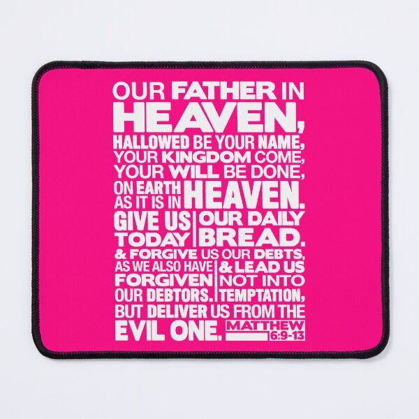 Item preview, Matthew 6:9-13 Our Father in Heaven designed and sold by plushism.